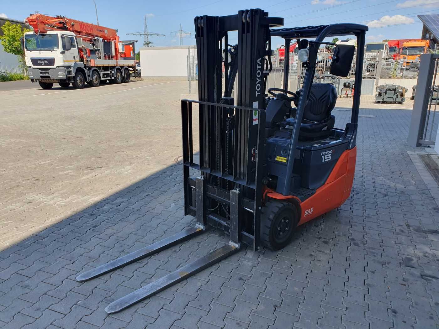 Fahrzeugabbildung Toyota 8FBET15 / Triplex: 4.30m / nur 1.842h! / SS