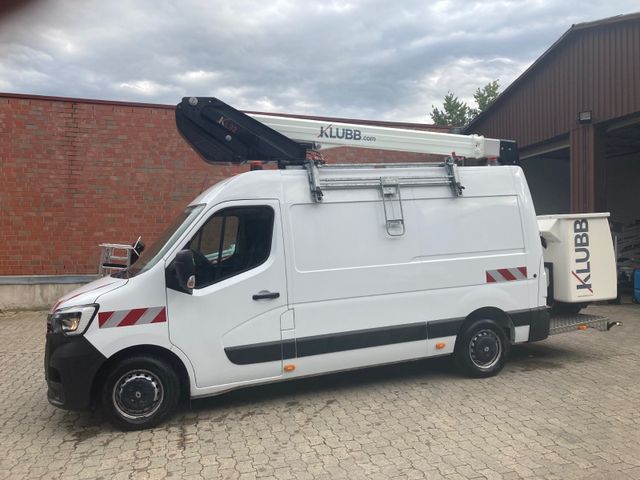 Renault Master mit Arbeitsbühnenaufbau KLUBB KL32