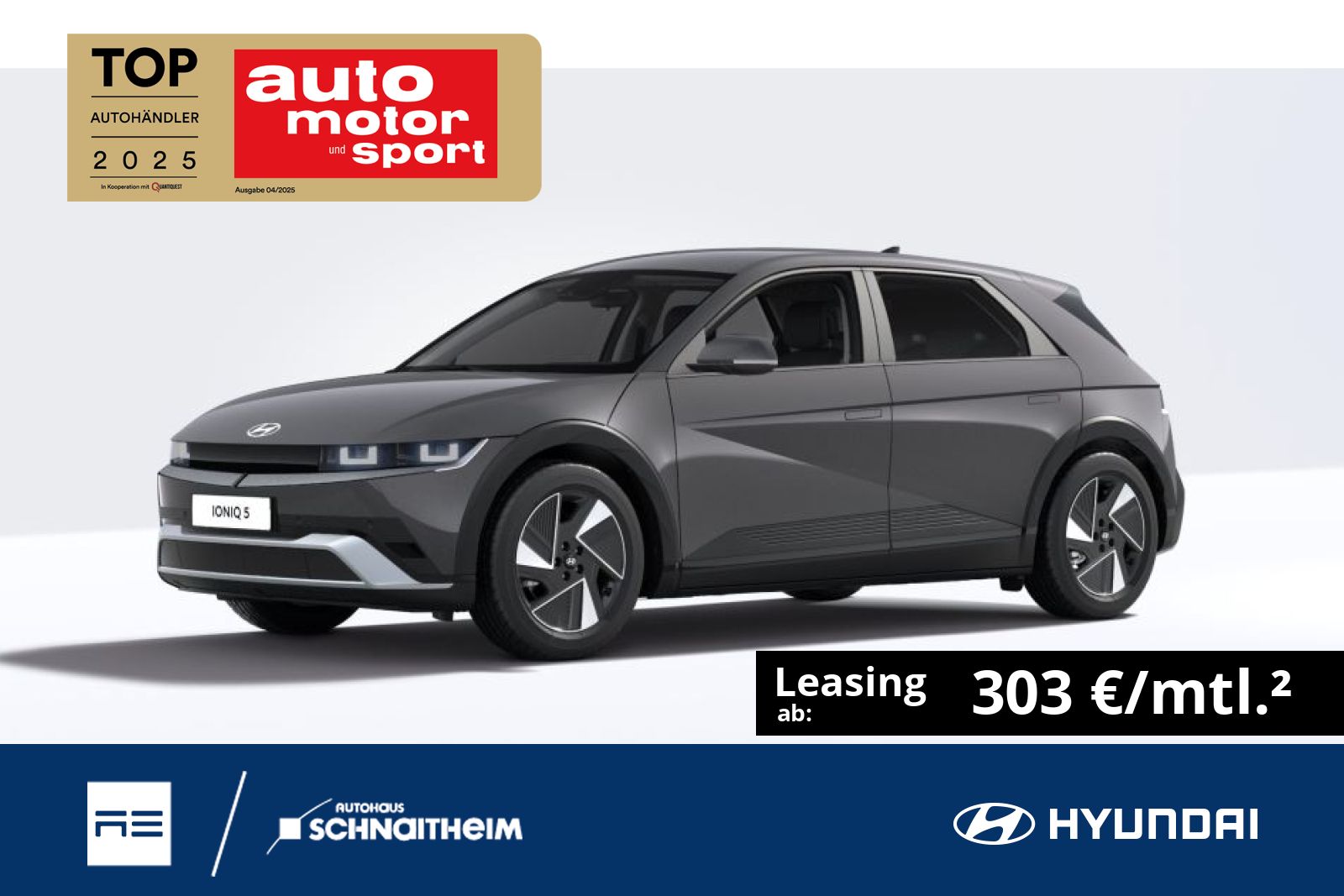 Hyundai IONIQ 5 63 kWh, 127 kW (170 PS), Heckantrieb