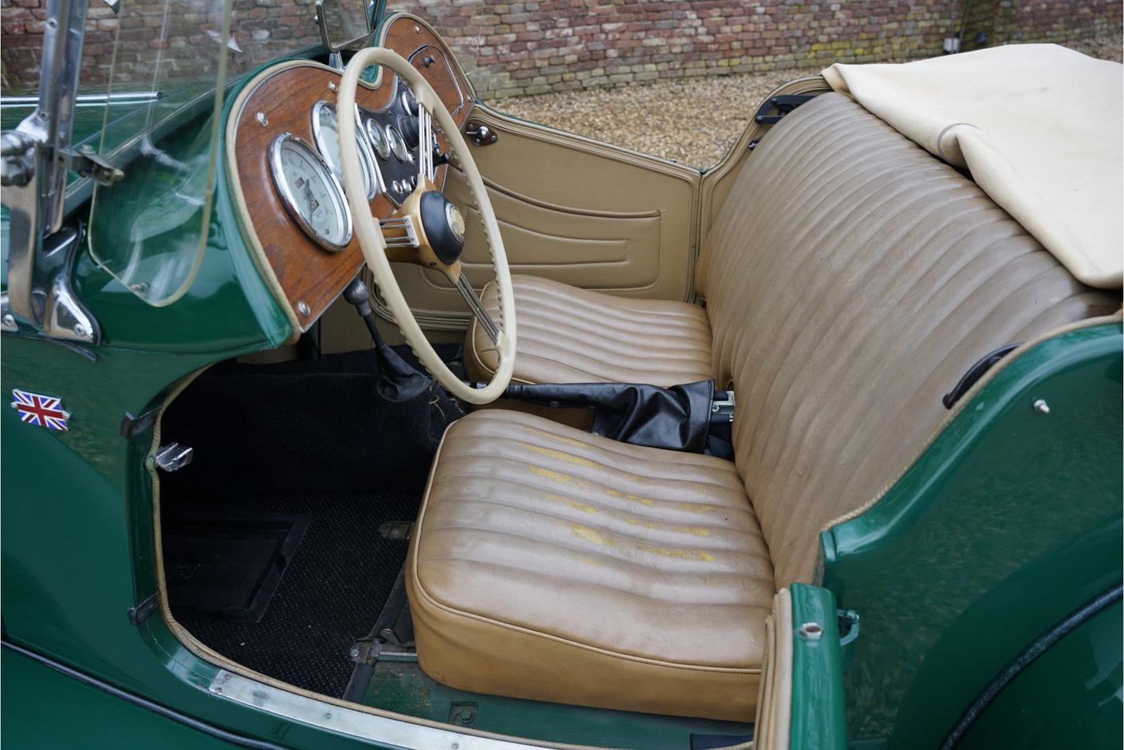 MG TD Sympathetic restoration from some years ago,