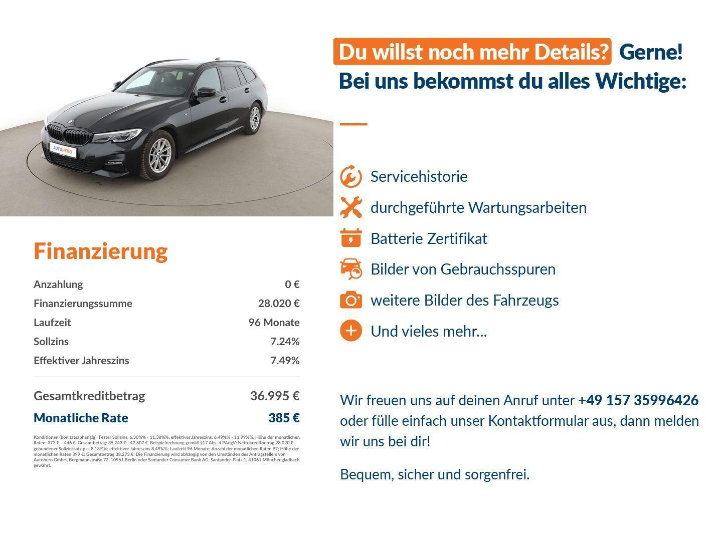 BMW 320i M Sport Aut.*NAVI*LASER*PANO*CAM*PDC*SHZ*