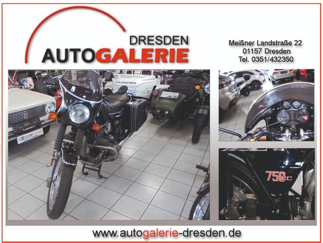 BMW R75/6, Kanzel vorn,Seitenkoffer,Heckgepäckträger