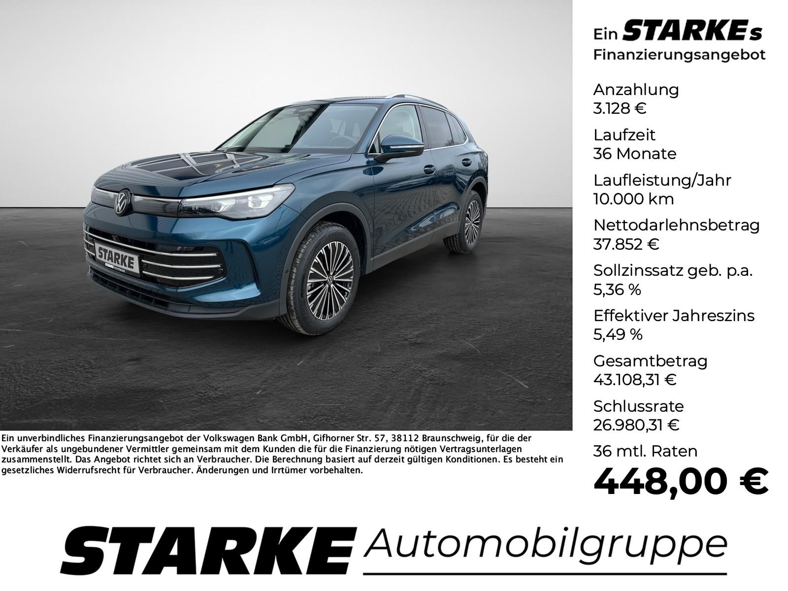 Volkswagen Tiguan 2.0 TDI DSG Elegance Navi LED Kamera PDC