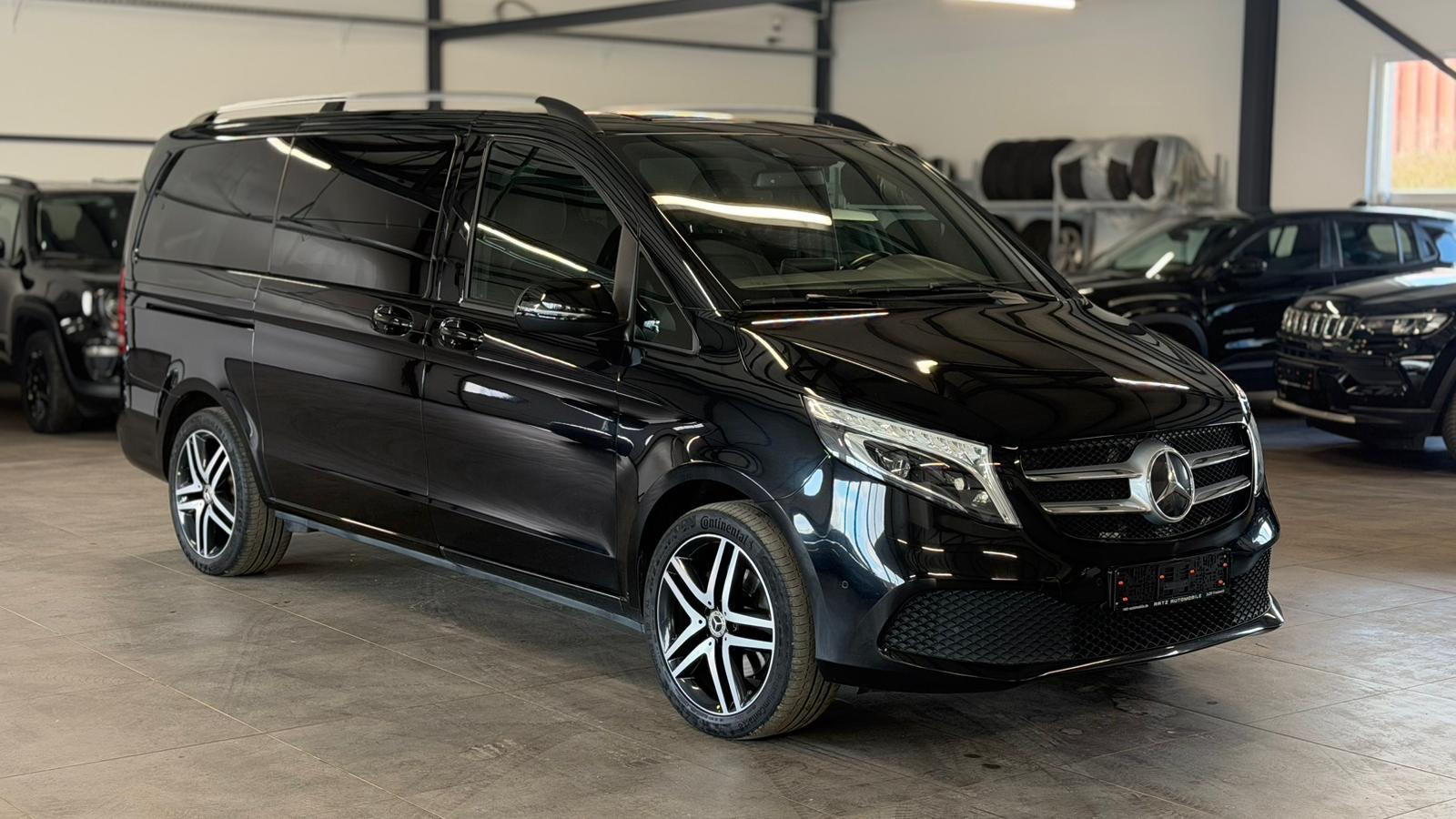 Mercedes-Benz V 300 d 7-SITZ+LEDER+MATRIX+KAM.+AHK.+AMBI.+TEMP