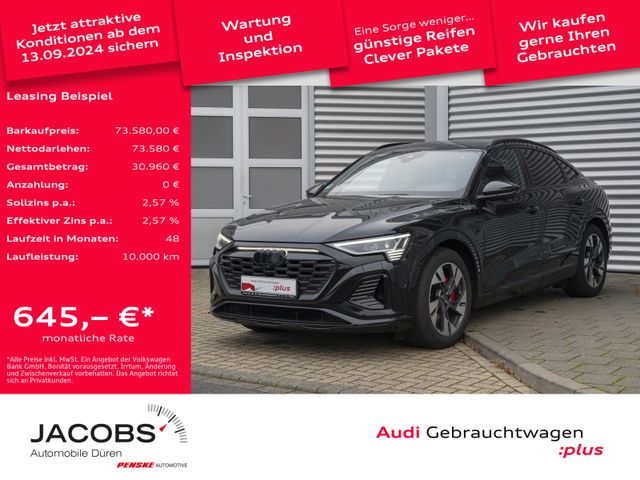 Audi Q8 Sportback e-tron 55 S line/Black+/Matrix/HUD/