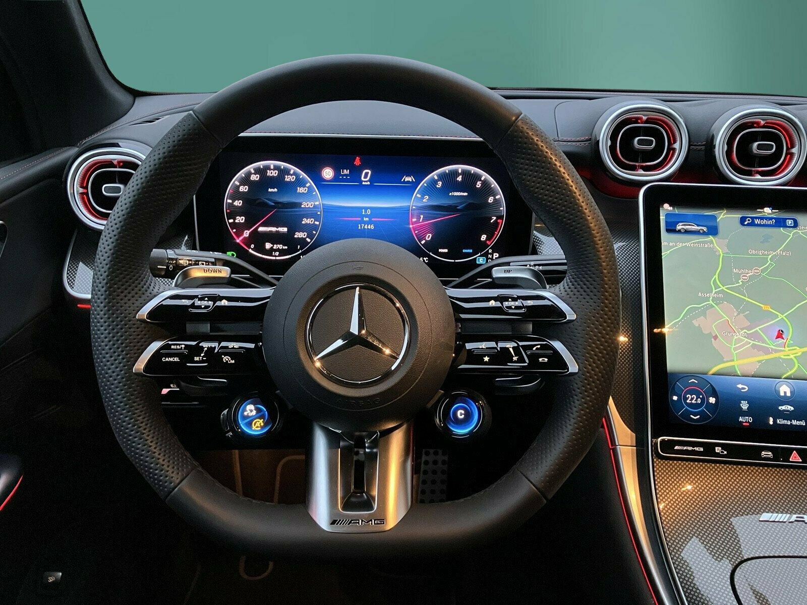 Mercedes-Benz GLC 43 AMG 4M NIGHT+VOR-DISTR+360°+KEYL+MEMO+TWA foto 14