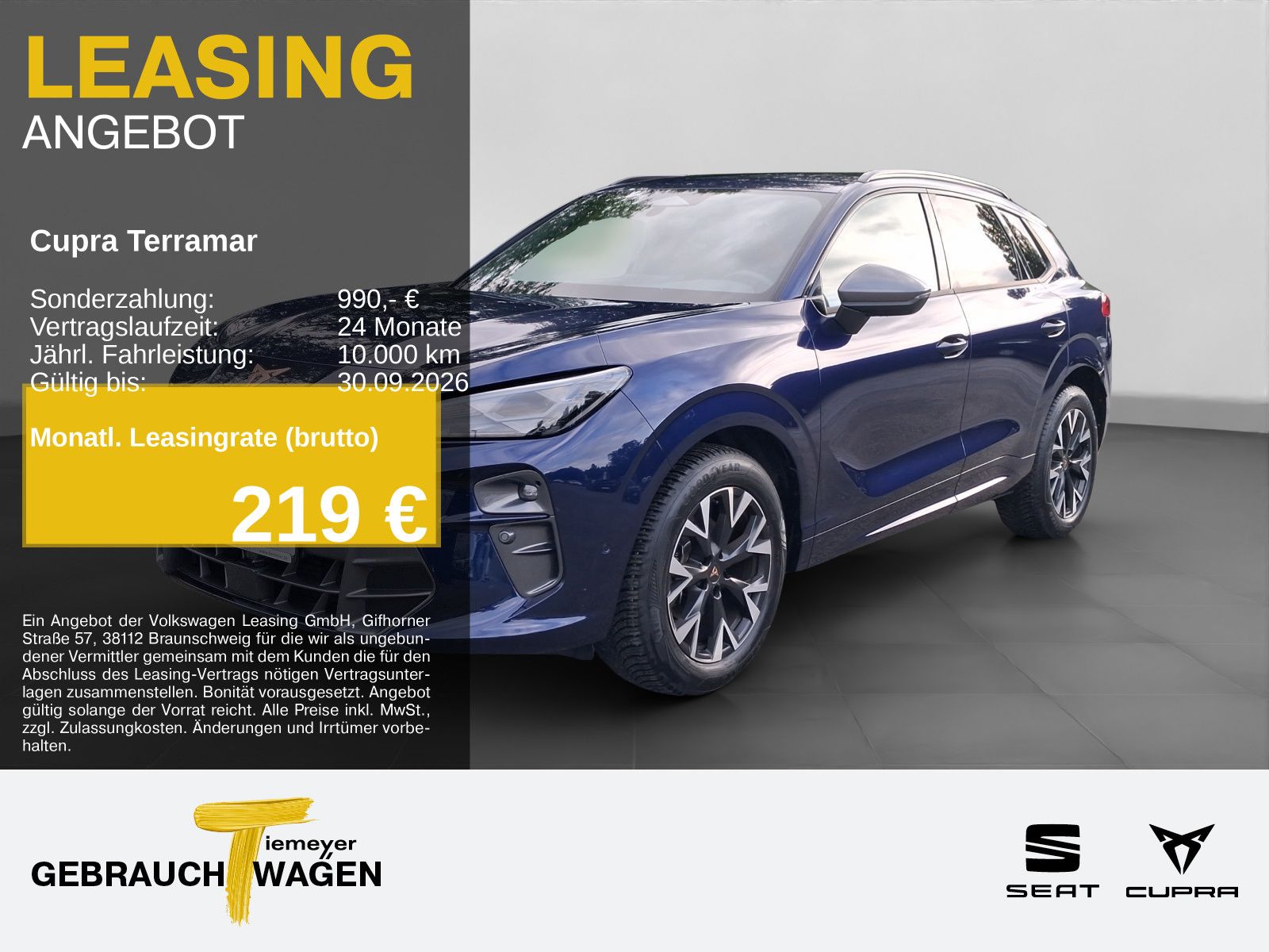 Cupra Terramar 1.5 eTSI PARKLENK HEAD-UP 360°