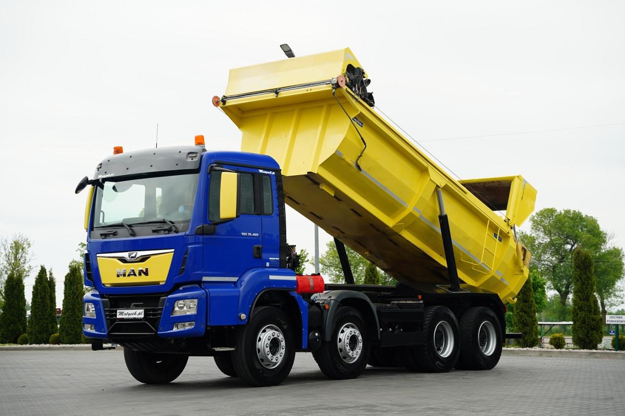 MAN TGS 35.460 / 8x4 / WYWROTKA 5.8 M / HYDROKLAPA /