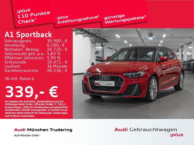 Audi A1 Sportback 40 TFSI S tronic S line MMI+ Sonos