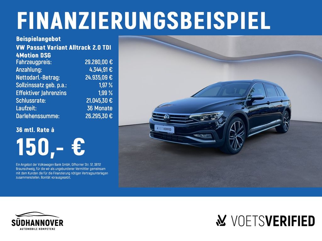 Volkswagen Passat Variant Alltrack 2.0 TDI  4Motion DSG AHK