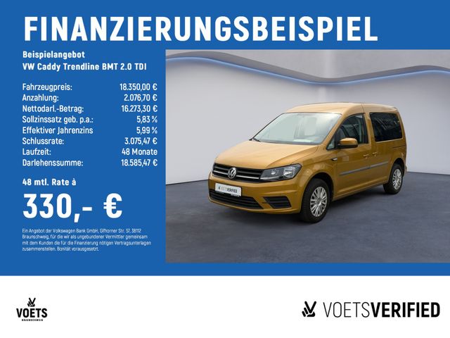 VW Caddy Trendline BMT 2.0 TDI NAVI+SHZ+KLIMA