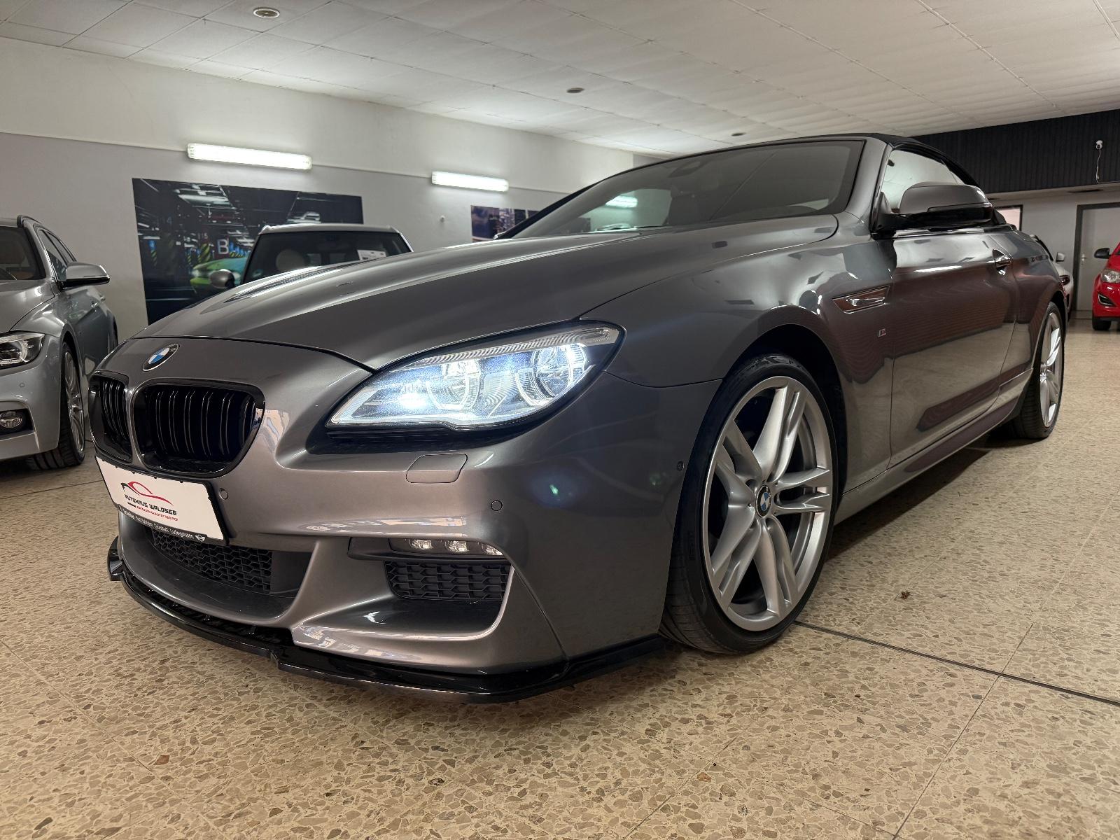 BMW 640d Cabrio M*Top Ausstattung*HeadUP*R-Kamera*