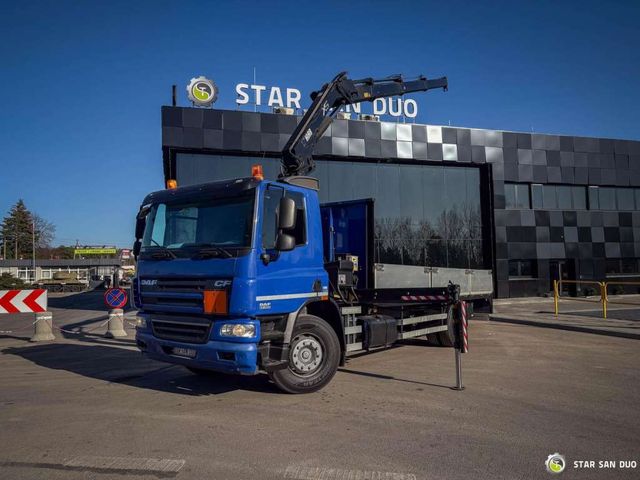 DAF  CF 65 4x2 HIAB 144 E-3 HDS Crane Euro 5