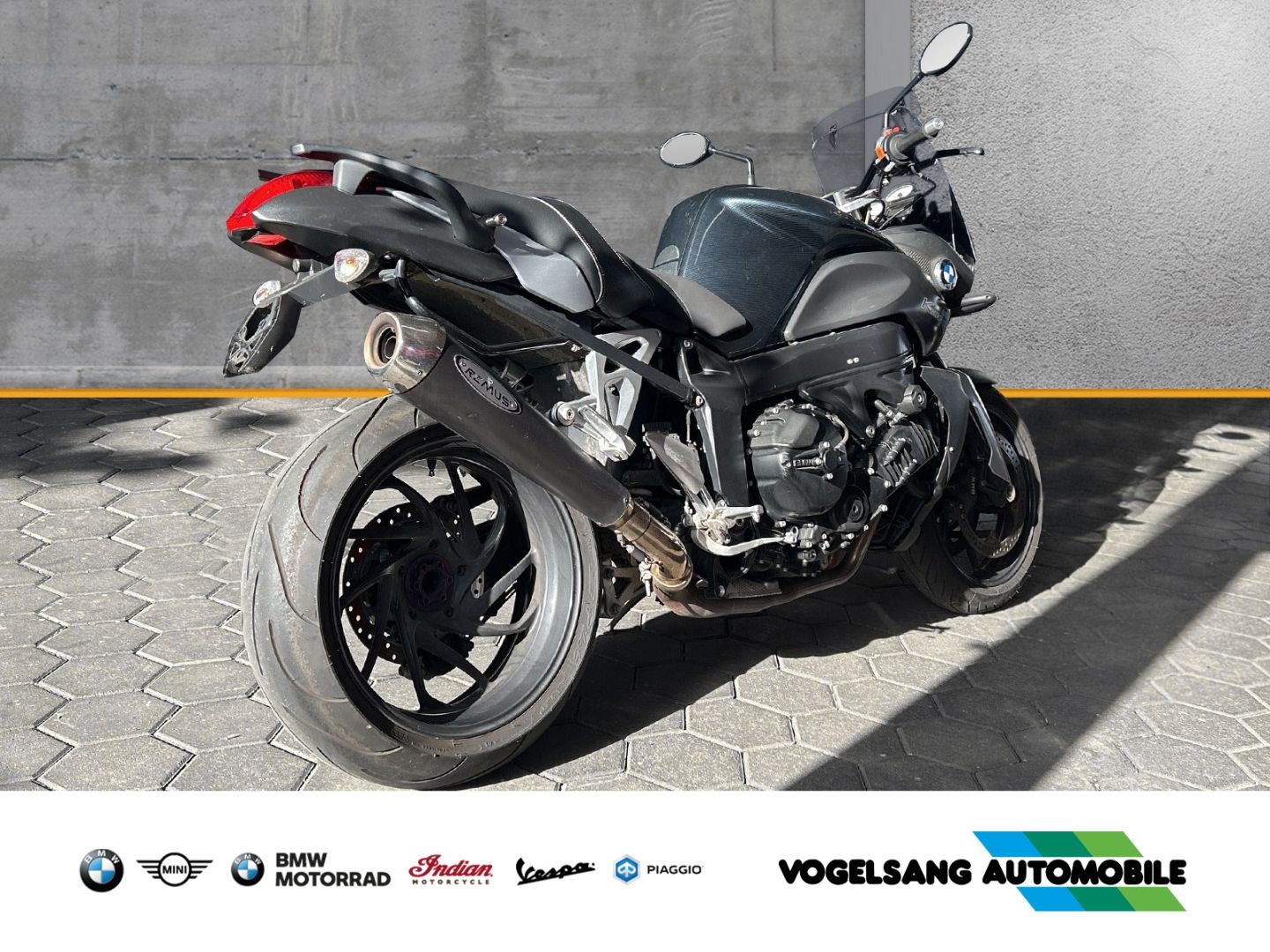 Fahrzeugabbildung BMW K 1200 R Sportrad, Heizgriffe, Blinker weiss, In