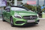 Mercedes-Benz A 200  AMG Line /Night/Panorama-Dach - mit Benzin-Antrieb: Grün, Kleinwagen