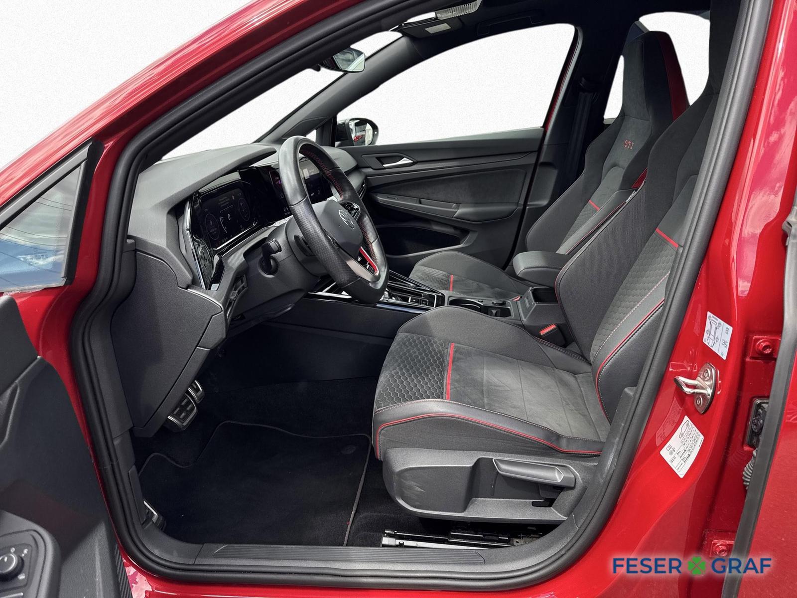 Volkswagen Golf VIII 2.0 TSI DSG GTI CS BLACK KAM AKRA PANO, миниатюра 10