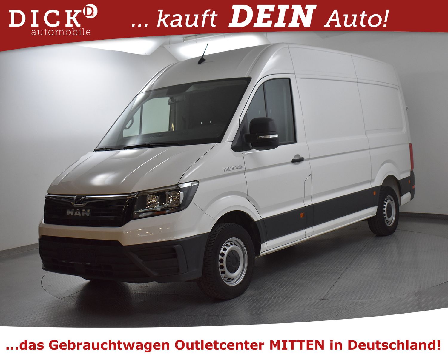 MAN TGE 3.100 L2H2 >>KLIMA+NAVI+KAMERA+APPLE+DAB+AHK - Image 4