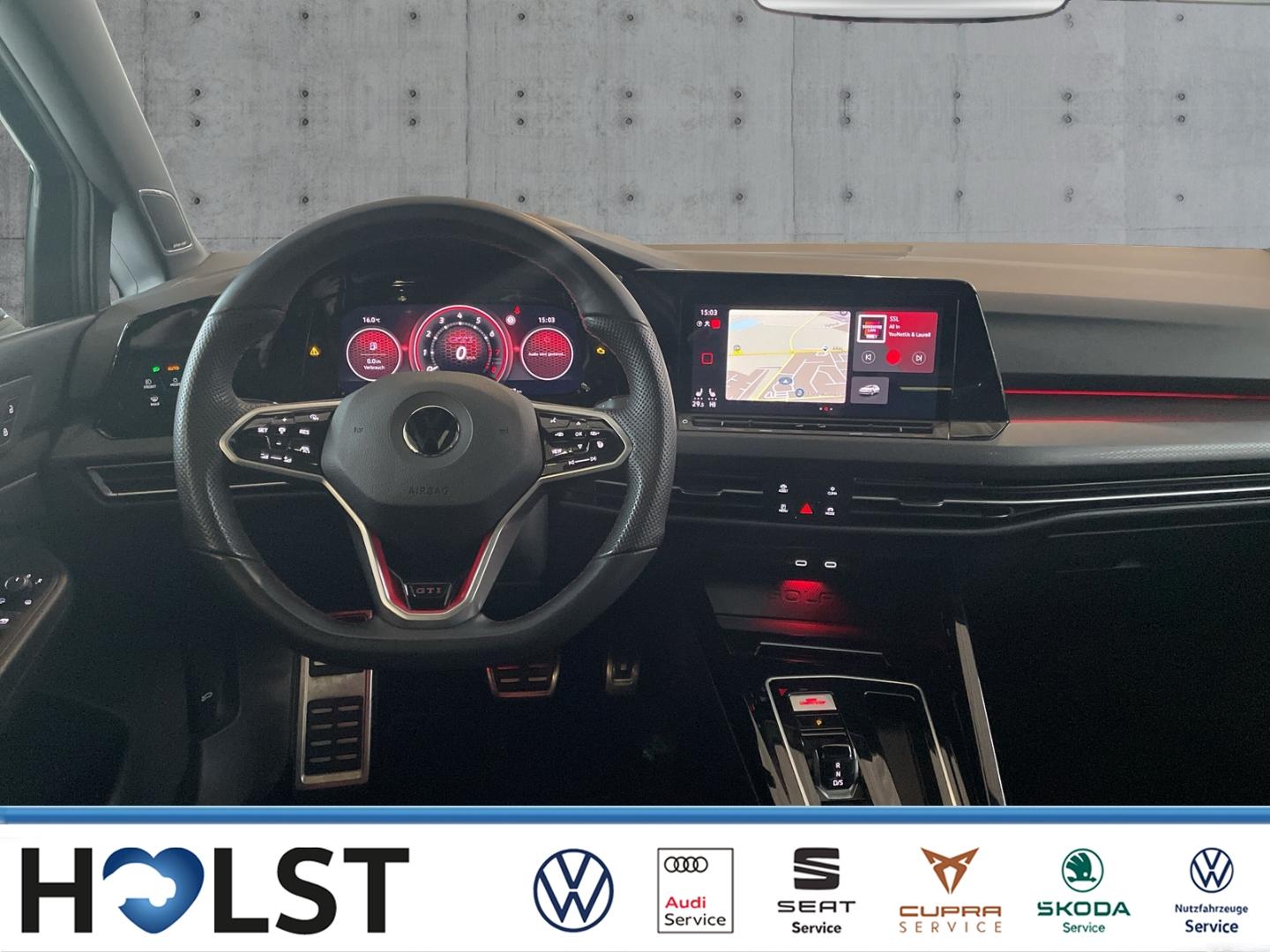 Volkswagen Golf GTI VIII Pano Stdhz. Navi 19 Matrix Kamera, миниатюра 8