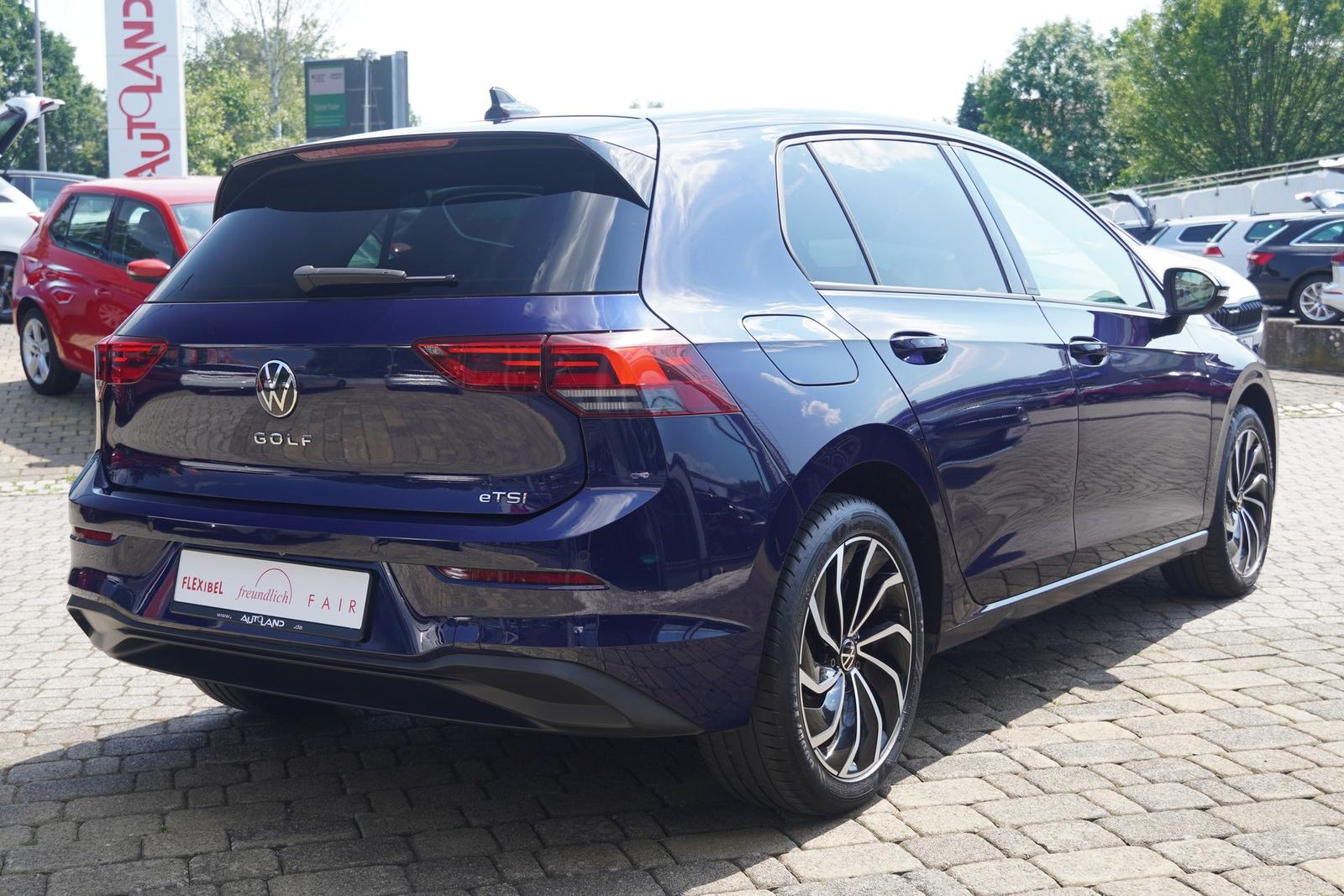 Volkswagen Golf VIII Life eTSI DSG LED Navi ACC Totwinkel, миниатюра 6