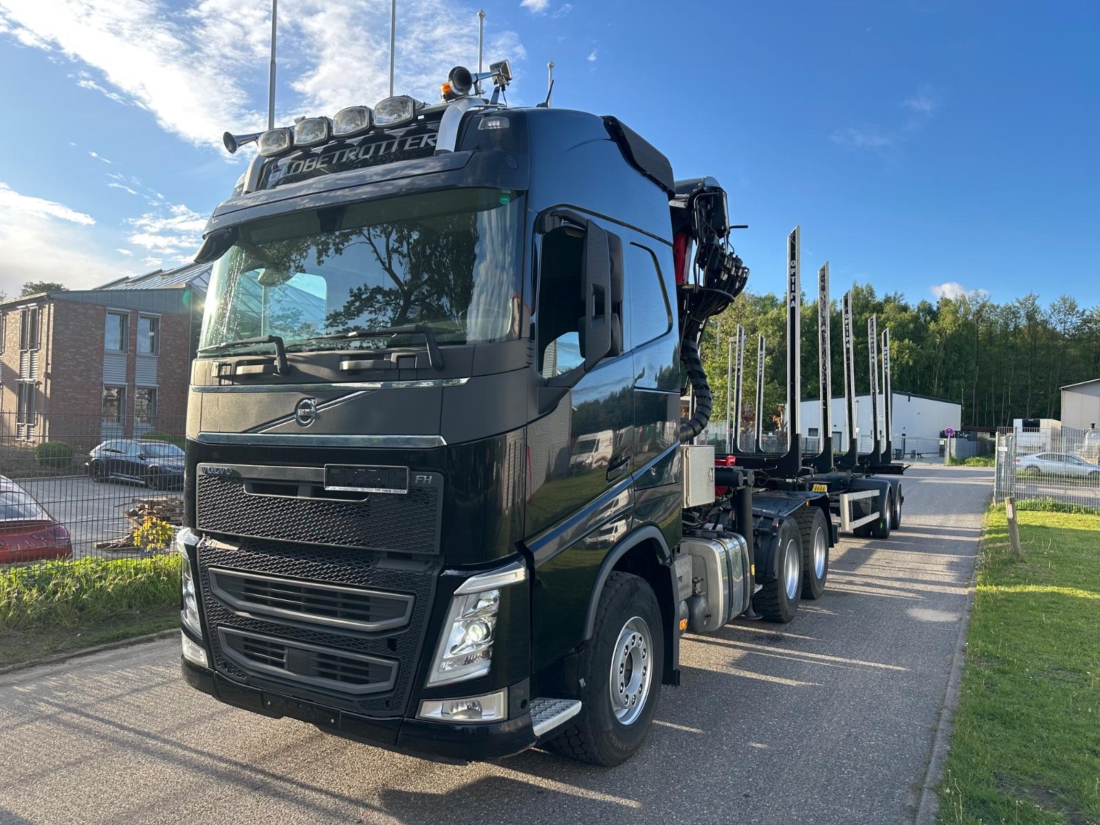 Volvo FH 540 6x4 Holz LKW mit Palfinger Kran