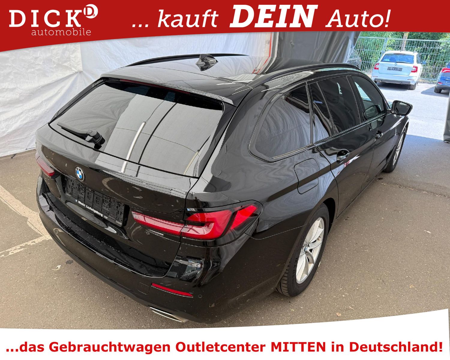 Fahrzeugabbildung BMW 520d T AT8 LASER/HUD/H&K/LEDER/SHZ/RFK/AHK