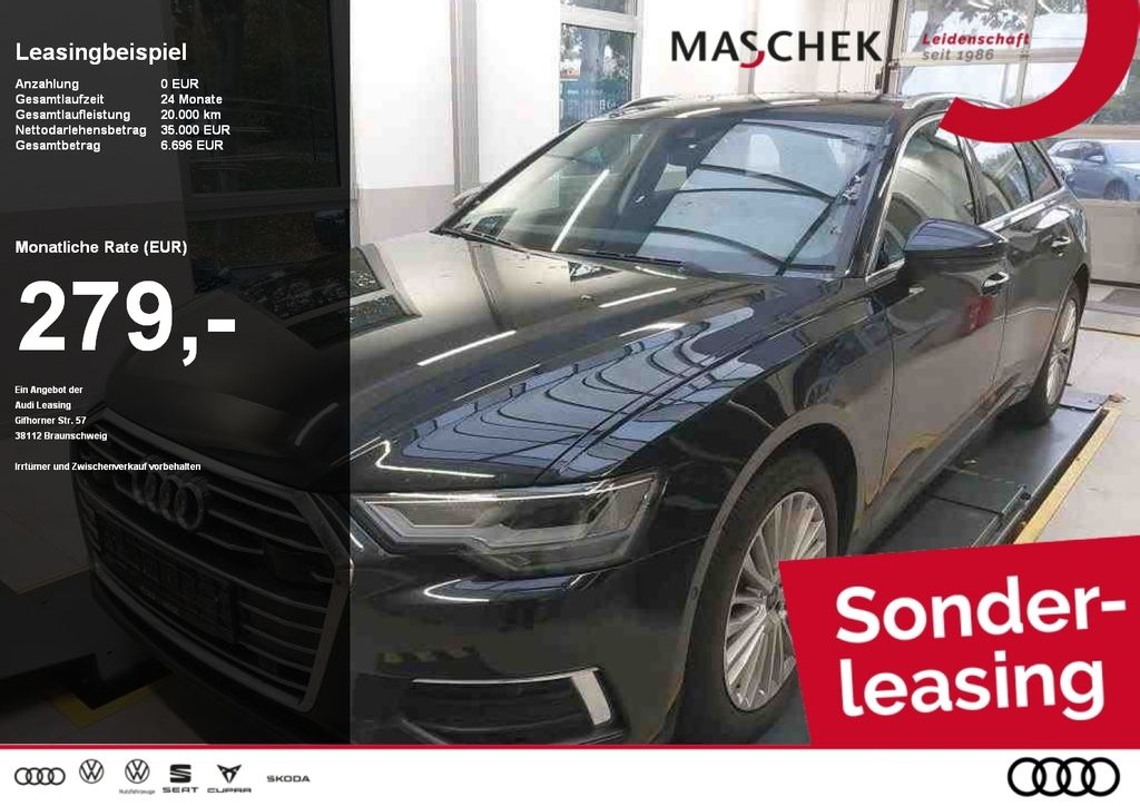 Audi A6 Avant Design 45 TFSI quatt Sonderleasing ohne