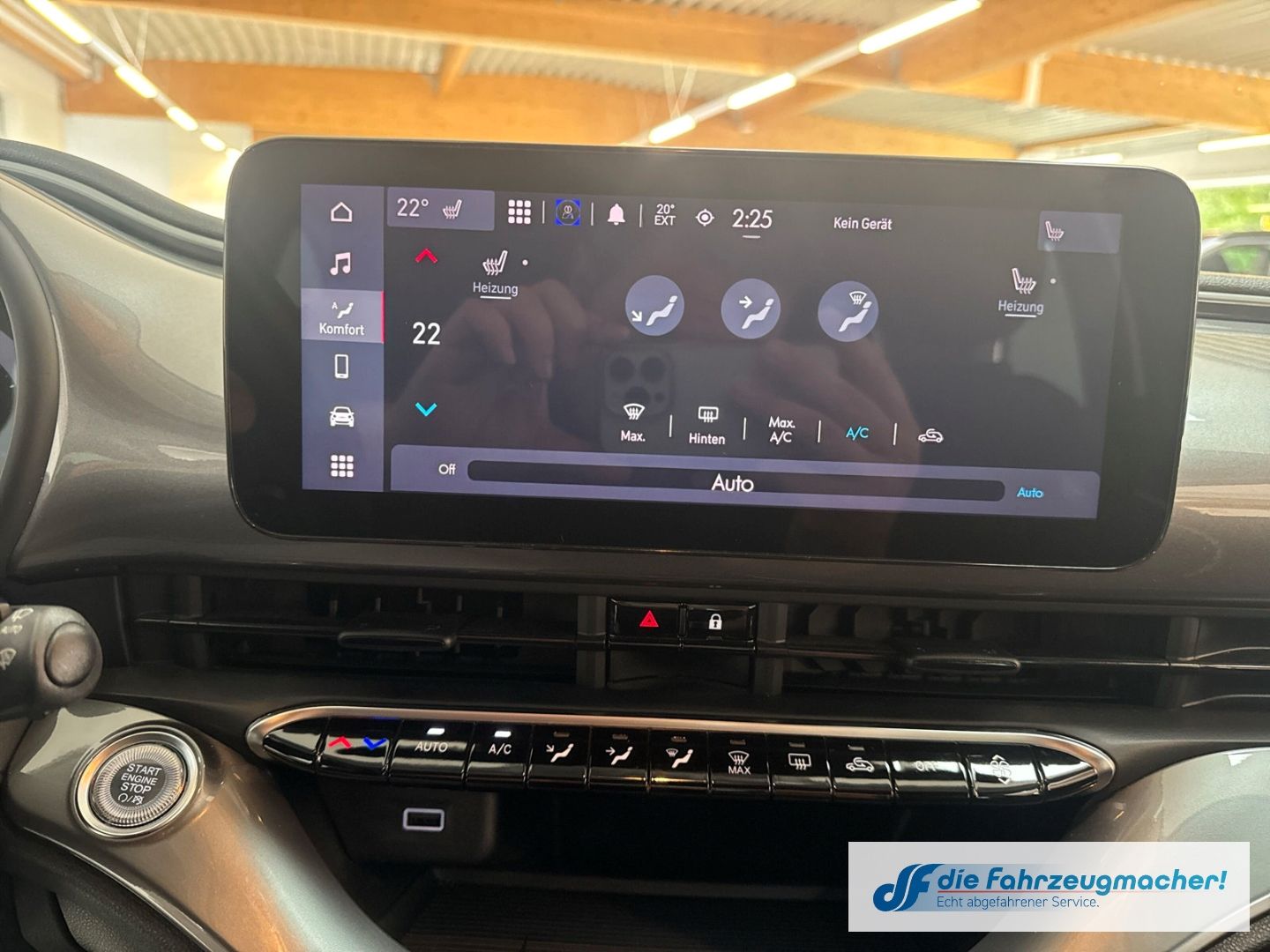 Fahrzeugabbildung Fiat 500 e CABRIO Sitzhzg CarPlay Kamera Klimaautom F