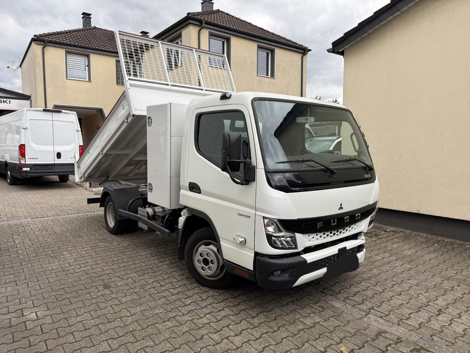 Mitsubishi Fuso Canter Kipper Kiste AHK Klima