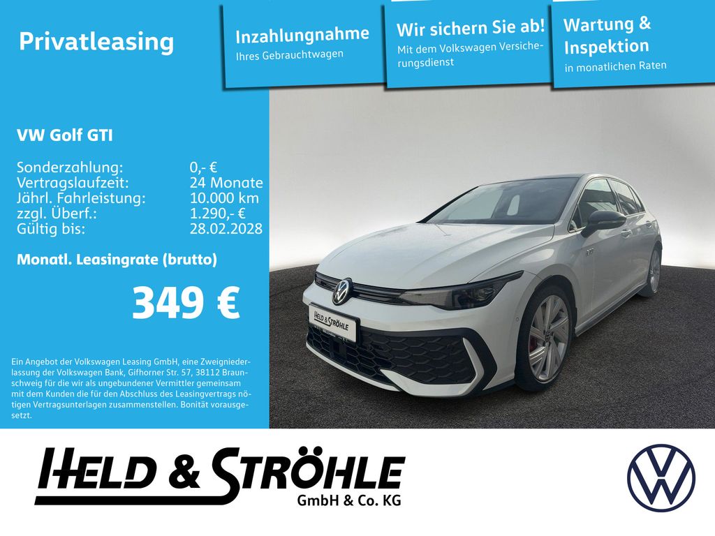 Volkswagen Golf GTI 2,0l AHK PANO BLK DCC IQ.LIGHT GAR. 5J