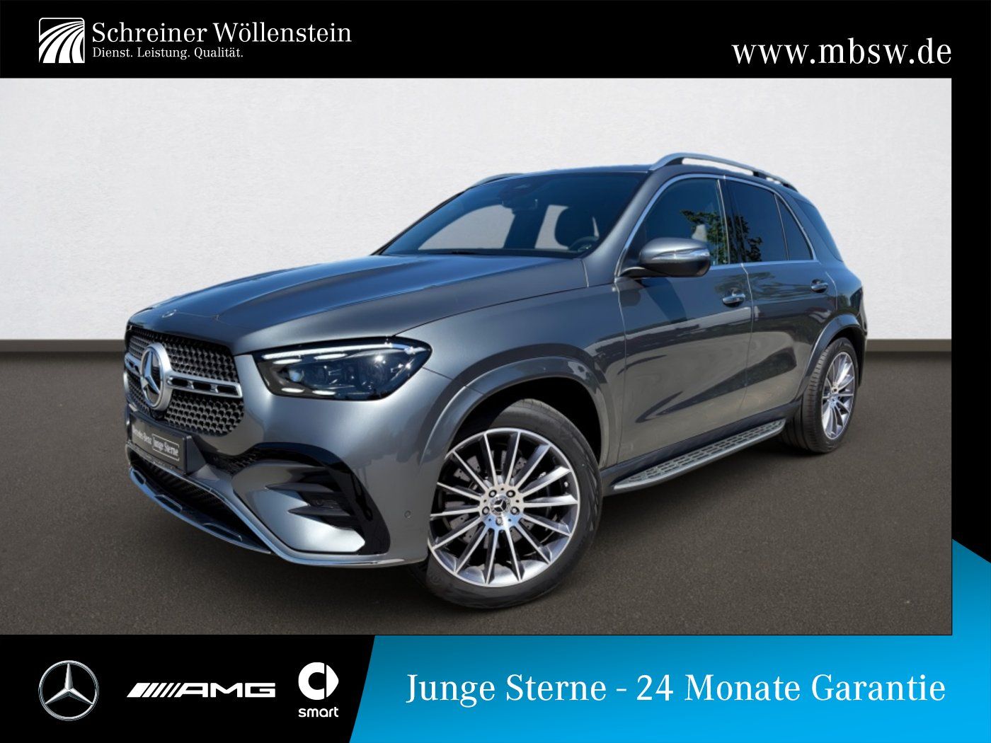 MERCEDES-BENZ GLE 300 d 4MATIC AMG*Burm*Mbeam*360*KeyGo*Memory