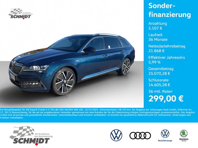 Skoda Superb Combi 2.0 TDI L&K DSG MATRIX AHK eSD