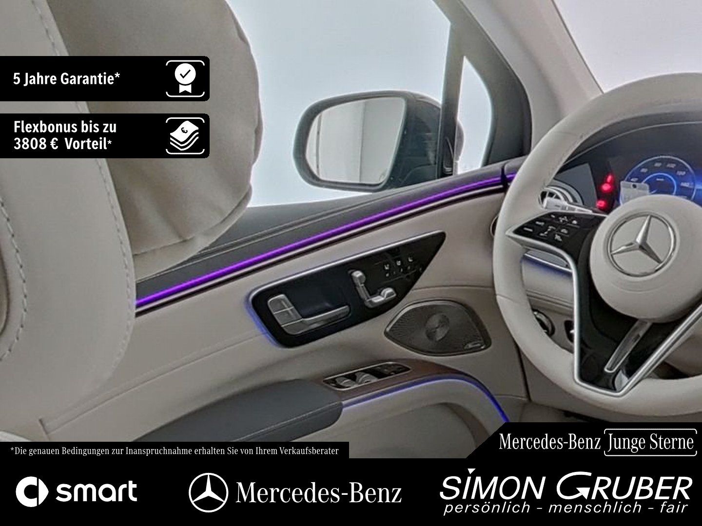 Fahrzeugabbildung Mercedes-Benz EQS 580 4M SUV AMG Line Business Class AHK