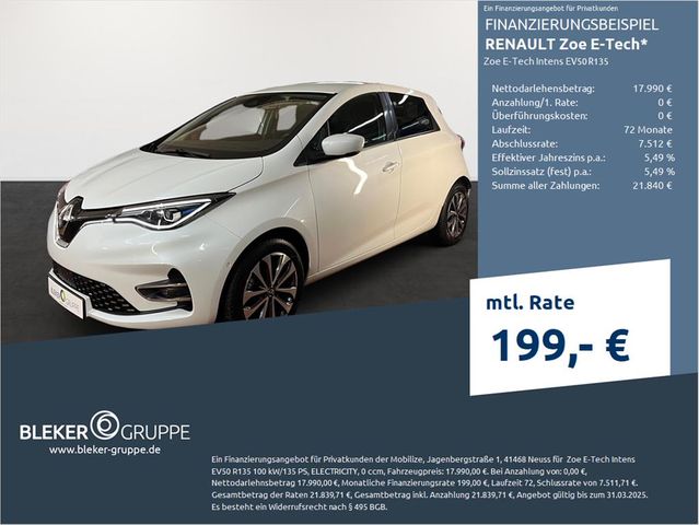 Renault ZOE E-Tech Intens EV50 R135