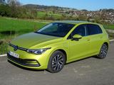 Volkswagen Golf VIII 1.4 eHybrid Style KAMERA/ACC/LED/NAVI - : Gelb, Alcantara