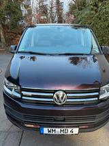 Volkswagen T6 Multivan DSG 4x4 StHz AHK 7Sitze Allcantara - mit Diesel-Antrieb: Violett, Van