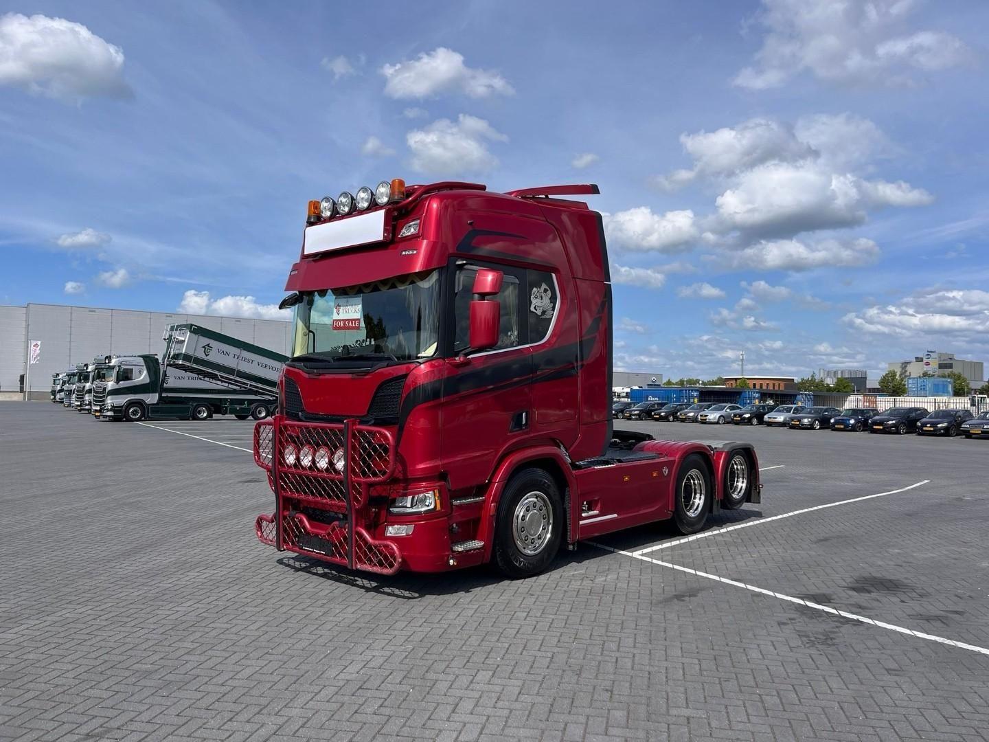 Scania R650 6X2 full air, retarder, stand airco, 3150wb