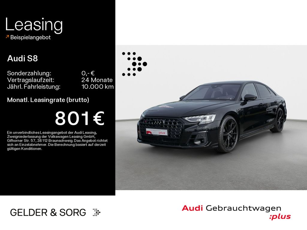 Audi S8 quattro Sitzbel.*B&O*Nacht*Pano*Massage*HuD