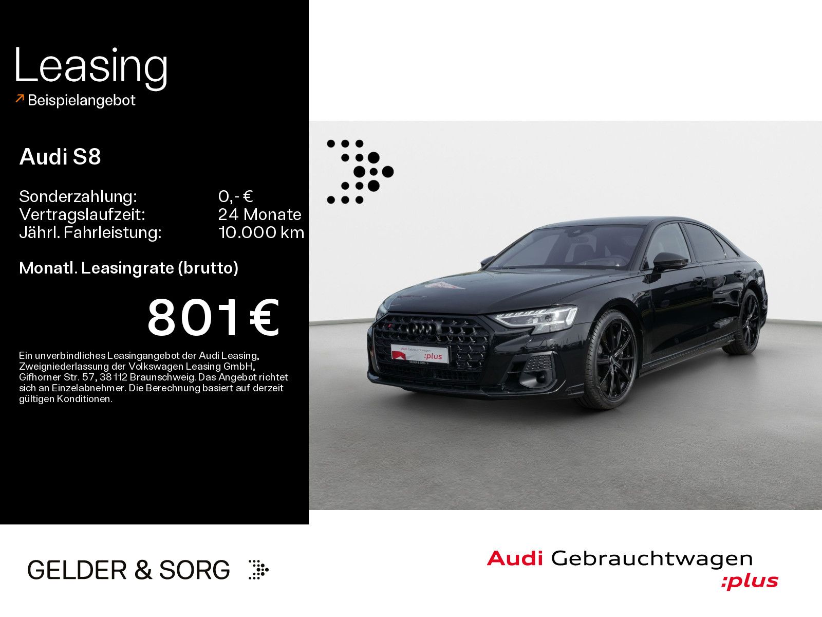 Audi S8 quattro Sitzbel.*B&O*Nacht*Pano*Massage*HuD