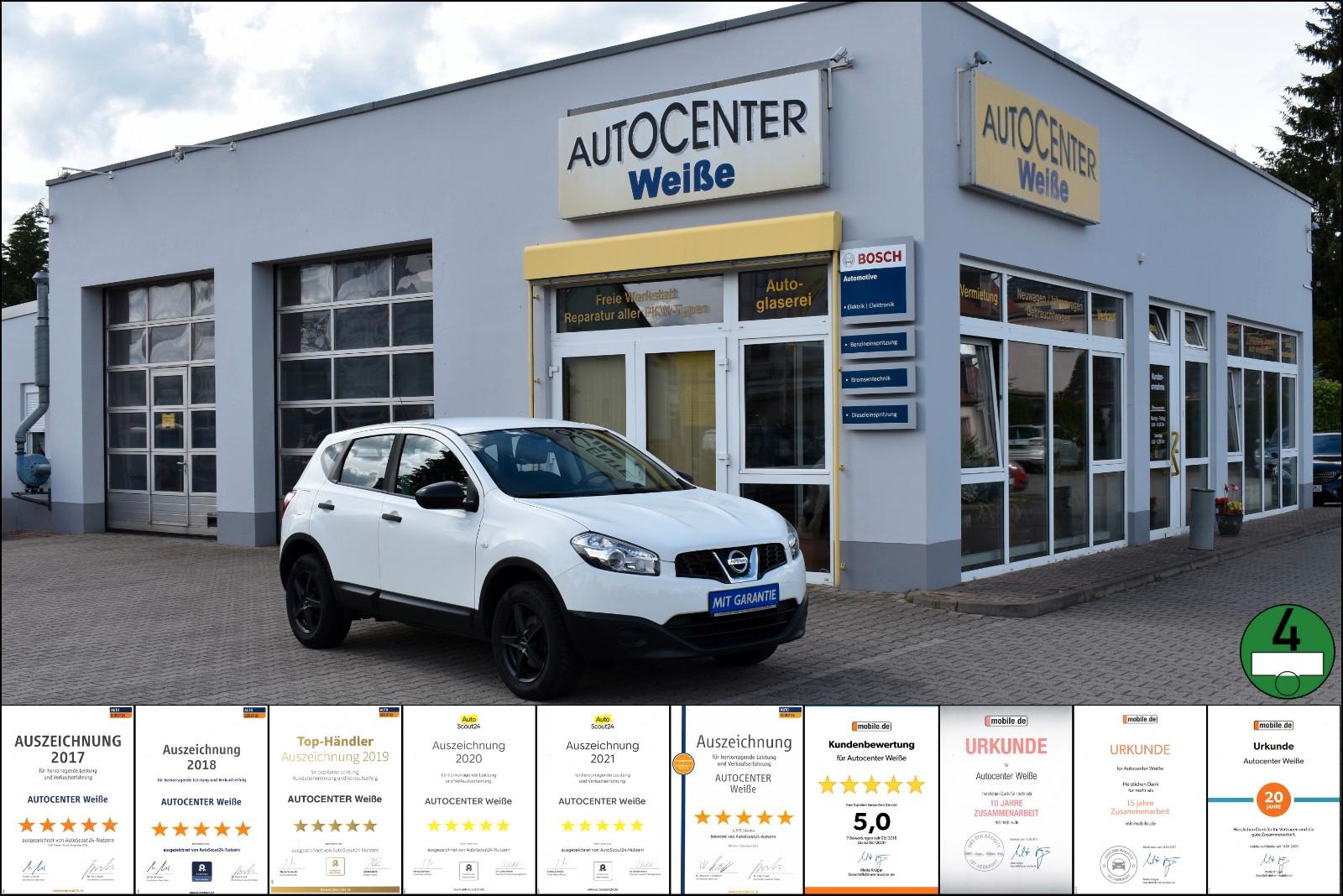 Nissan Qashqai Visia AHK Klima GARANTIE