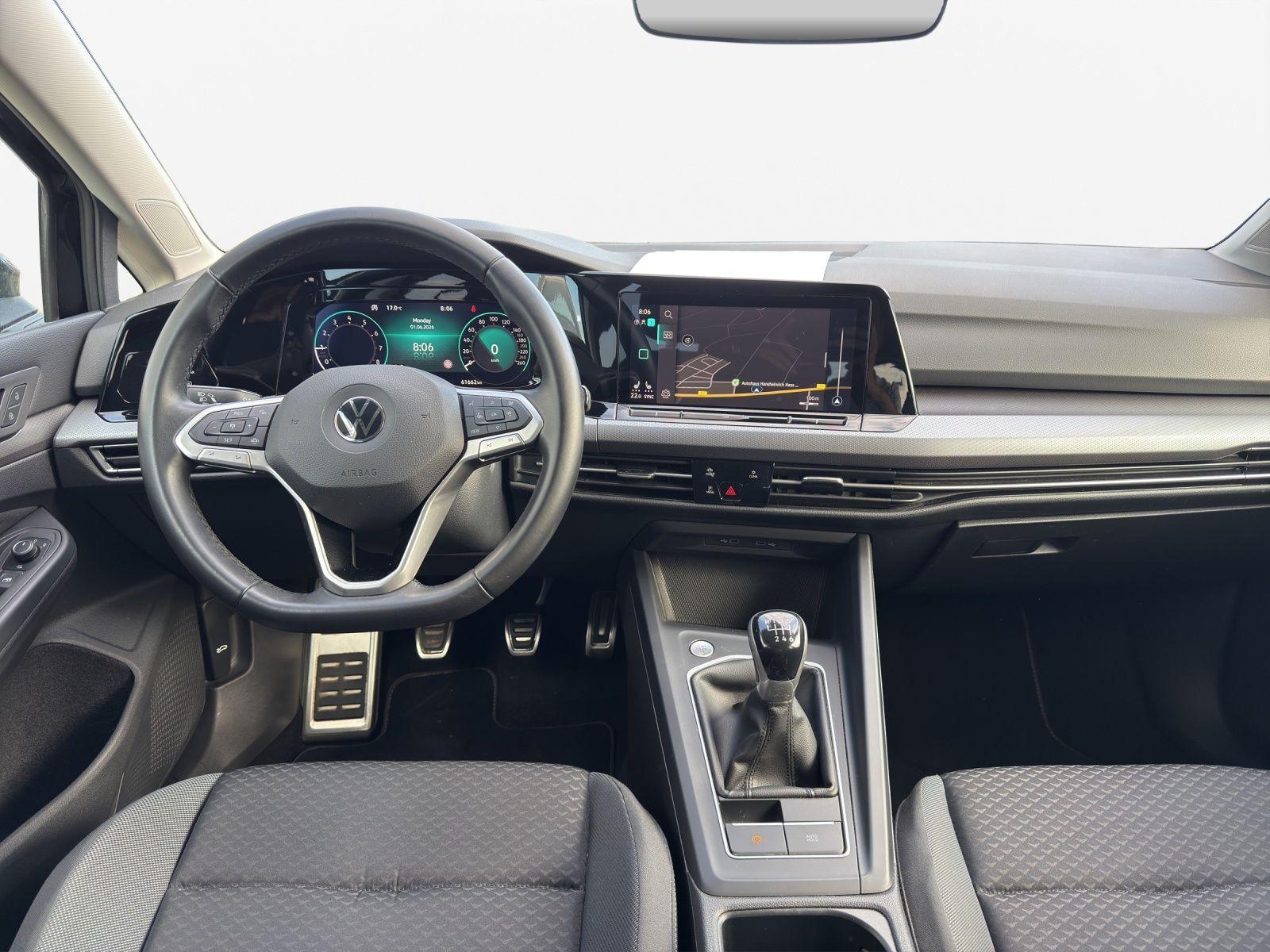 Volkswagen Golf VIII 1.0 TSI Active *Virtual*Navi*LED*PDC*A, миниатюра 6