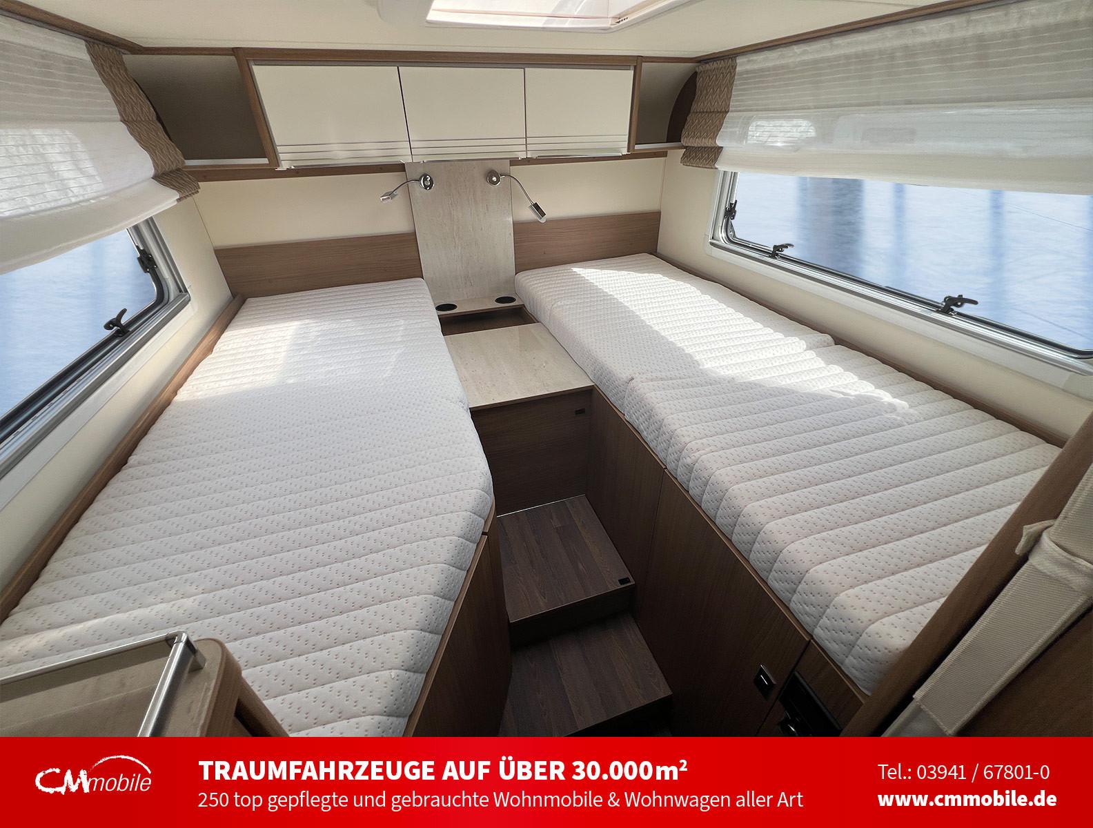 Bürstner Viseo 690 G - Hub & Einzelbetten - 1. Hand -