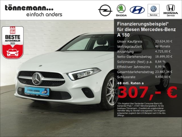 Mercedes-Benz A 180 PROGRESSIVE+AHK+LED+NAVI+RÜCKFAHRKAMERA+PA