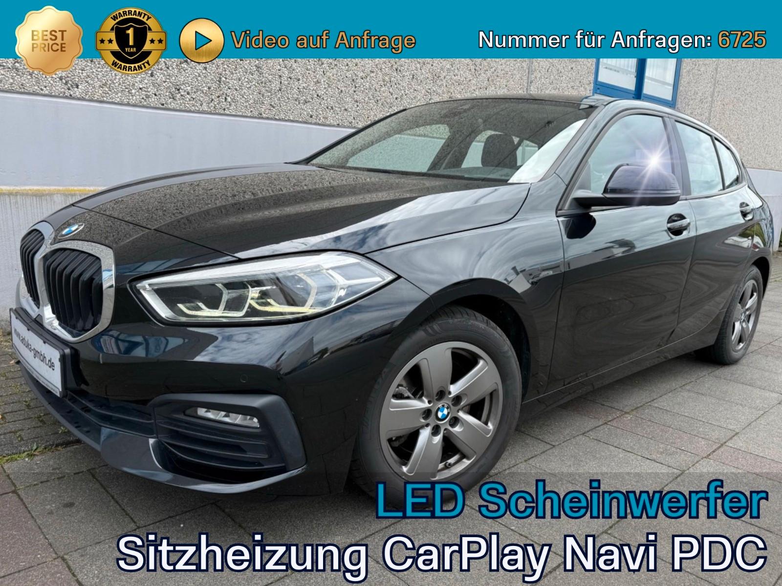 BMW 118i Advantage ! PREISKNALLER ! LED Navi CarPlay