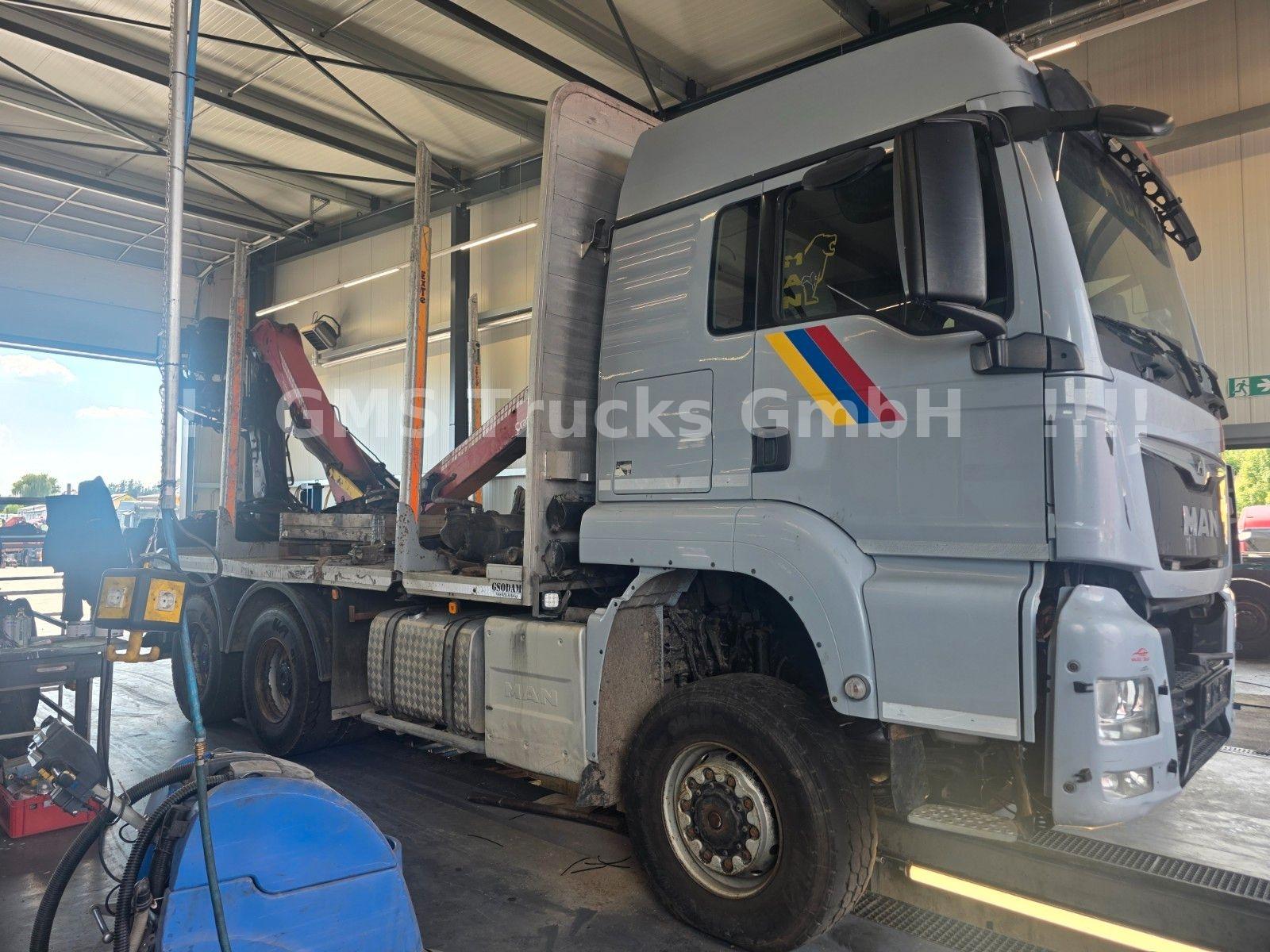 MAN TGS 33.500 / 6X6 ALLRAD / Blatt-Blatt / Retarder