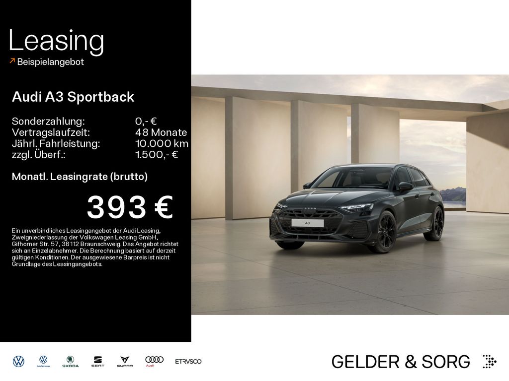 A3 Sportback S line 35TFSI *LED*AHK*SONOS*ACC