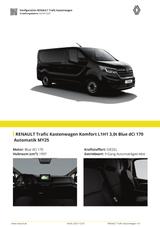 Renault Trafic L1H1 3,0t dCi 170 PS  9-Gang-Automatik