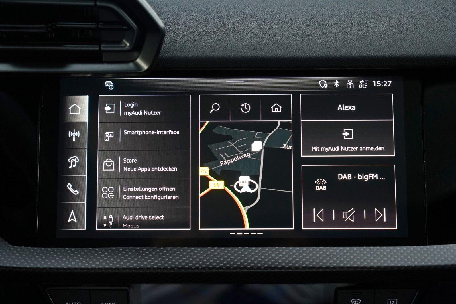 Audi RS3 SPORTBACK KERAMIK 290 SCHALE CARBON 360°HUD foto 25