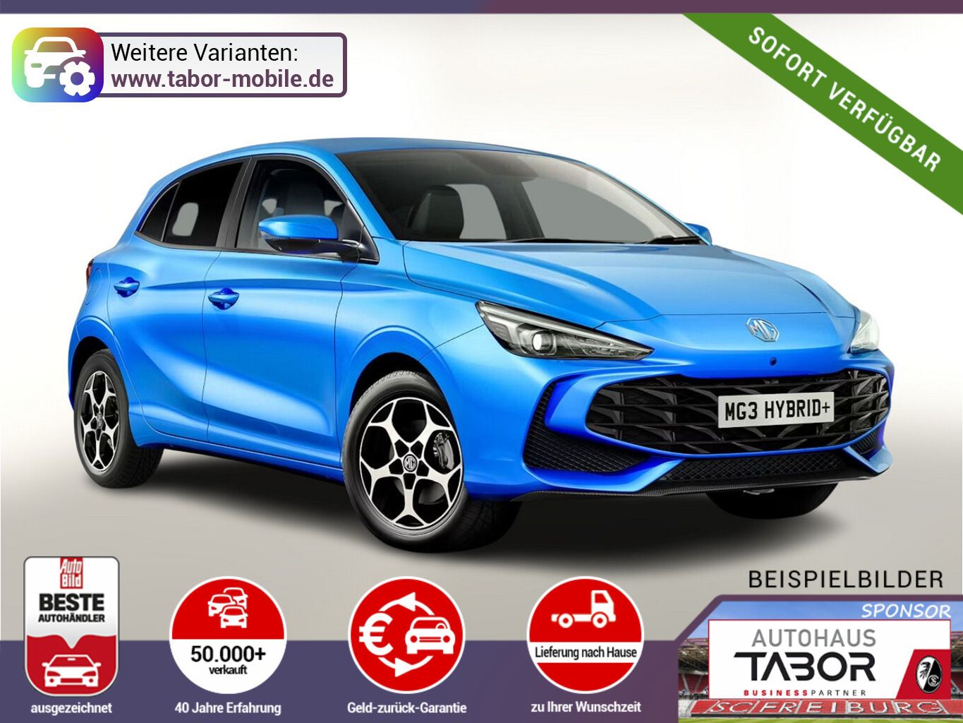 MG3 HEV+  Luxury ACC LED 360Kam SHZ UVP-28%*
