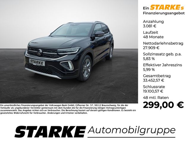 Volkswagen T-Cross 1.0 TSI DSG R-Line  AHK Navi LED Kamera 