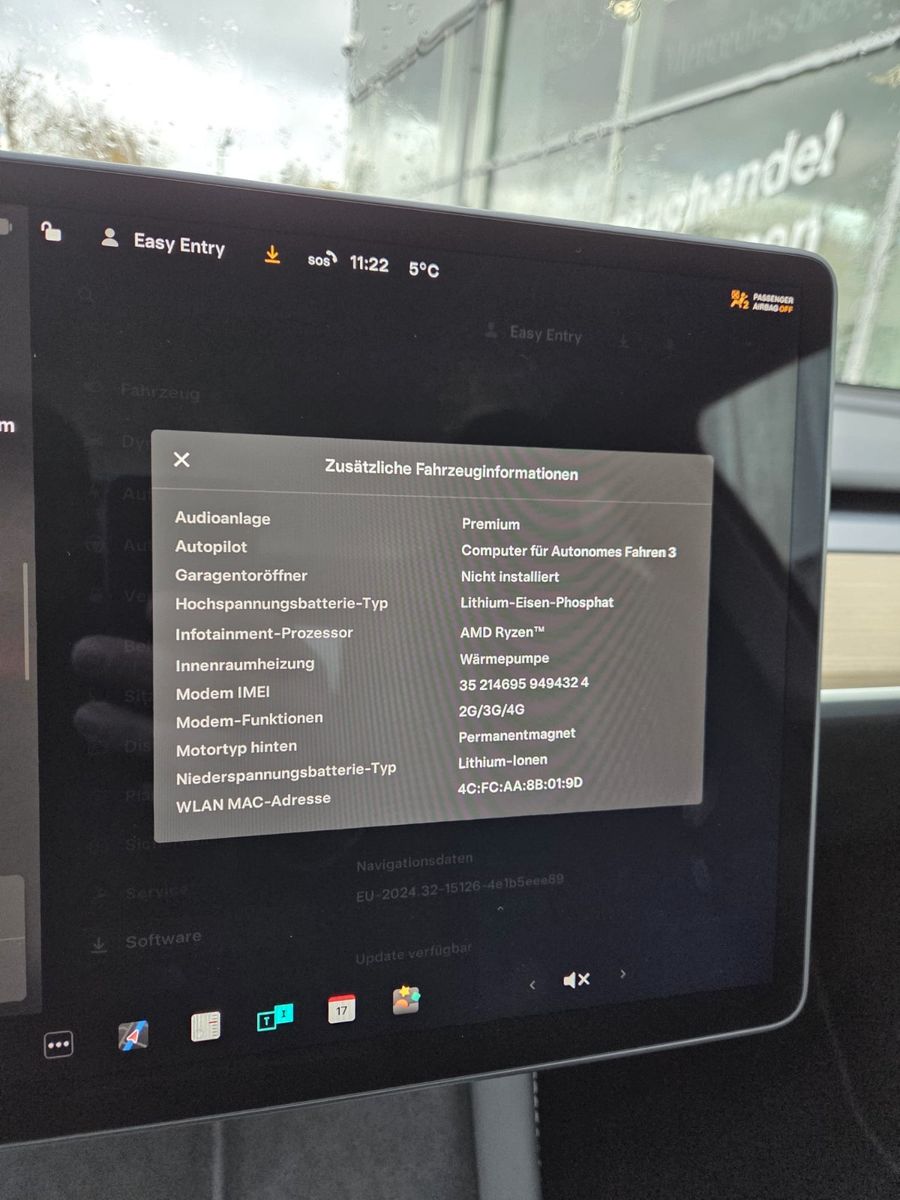 Fahrzeugabbildung Tesla Model Y Basis RWD
